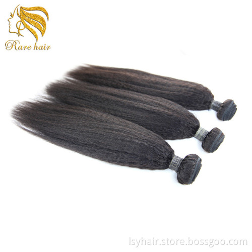 Kinky Straight Braiding Hair Weave 3 Bundles Deal, The Best 100% Factory Price Wholesale Brazilian Hair In Dubai
